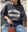 USAコットン切替プリントTee