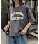 USAコットン切替プリントTee