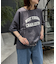 USAコットン切替プリントTee