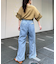 袖ギャザーフリルデザインカットソー
