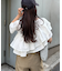 【二の腕カバー】アシメフリルデザインカットソー