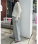 針抜きシアー2wayスナップカーディガン