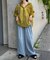 【新色追加/体型カバーも叶う】フード付きシアーシャツ