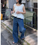 ギャザードロストノースリーブブラウスTee