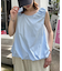ギャザードロストノースリーブブラウスTee