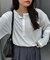 2WAYシアーヘンリーネックTEE