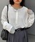 2WAYシアーヘンリーネックTEE
