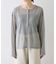 2WAYシアーヘンリーネックTEE