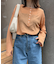 2WAYシアーヘンリーネックTEE