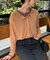2WAYシアーヘンリーネックTEE