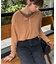 2WAYシアーヘンリーネックTEE