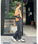 2WAYシアーヘンリーネックTEE