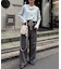 2WAYシアーヘンリーネックTEE