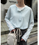 2WAYシアーヘンリーネックTEE