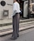 2WAYシアーヘンリーネックTEE