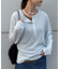 2WAYシアーヘンリーネックTEE