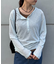 2WAYシアーヘンリーネックTEE