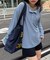 2WAYシアーヘンリーネックTEE