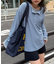 2WAYシアーヘンリーネックTEE