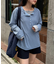 2WAYシアーヘンリーネックTEE