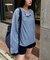 2WAYシアーヘンリーネックTEE