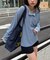 2WAYシアーヘンリーネックTEE