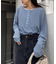 2WAYシアーヘンリーネックTEE