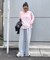 2WAYシアーヘンリーネックTEE