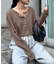 2WAYシアーヘンリーネックTEE