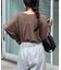 2WAYシアーヘンリーネックTEE