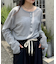 2WAYシアーヘンリーネックTEE