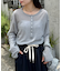 2WAYシアーヘンリーネックTEE