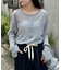 2WAYシアーヘンリーネックTEE