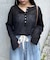 2WAYシアーヘンリーネックTEE