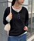 2WAYシアーヘンリーネックTEE