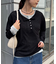 2WAYシアーヘンリーネックTEE