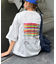 【Franklin Climbing】 サーフボード&CARバックプリントTee