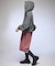【OddStudio】ピグメントバックダメージロゴスウェットハーフパンツ