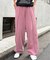 【OddStudio】ピグメントバックダメージロゴスウェットパンツ