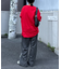 【OddStudio】ピグメントバックダメージロゴスウェットパンツ