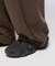 【OddStudio】ピグメントバックダメージロゴスウェットパンツ