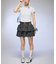 【OddStudio】ピグメントフリルミニスカート