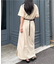 前後2wayヘンリーネックカットワンピース/接触冷感