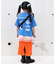 【KIDS】【India】スカラップレースレイヤードキャミチュニック