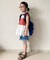 【KIDS】【India】スカラップレースレイヤードキャミチュニック