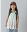 【KIDS】【India】スカラップレースレイヤードキャミチュニック