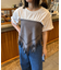 スウェードフリンジスカーフ