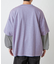 【SG】ボーダーレイヤードロンTEE
