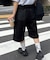 【UNISEX】バックチェックポケットハーフパンツ