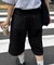 【UNISEX】バックチェックポケットハーフパンツ
